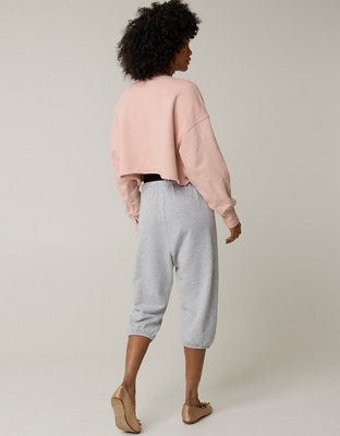 OFFLINE By Aerie OTT Fleece Capri Jogger