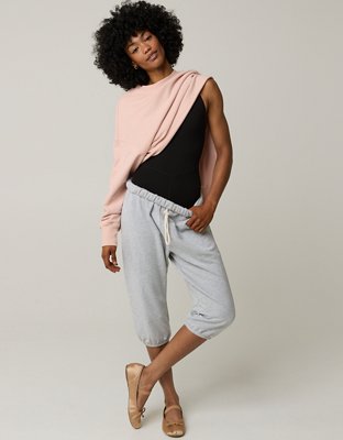 OFFLINE By Aerie OTT Fleece Capri Jogger