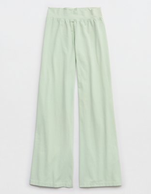 OFFLINE By Aerie OG Super Wide Leg Pants de Algodón