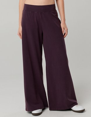OFFLINE By Aerie OG Cotton Wide Leg Pant