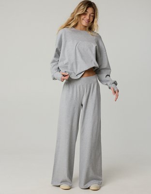 OFFLINE By Aerie OG Cotton Super Wide Leg Pant