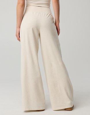 OFFLINE By Aerie OG Cotton Super Wide Leg Pant