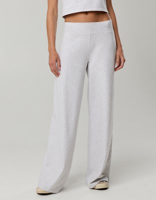 OFFLINE By Aerie OG Cotton Wide Leg Pant