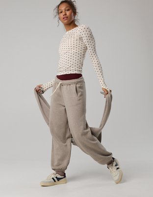 OFFLINE By Aerie Cloud Fleece Baggy Jogger