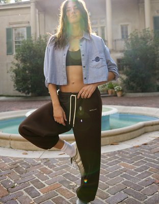 OFFLINE By Aerie Cloud Fleece Baggy Jogger