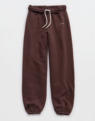 OFFLINE By Aerie Cloud Fleece Baggy Jogger Women's Relic M Short