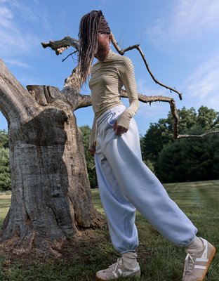 OFFLINE By Aerie Cloud Fleece Baggy Jogger