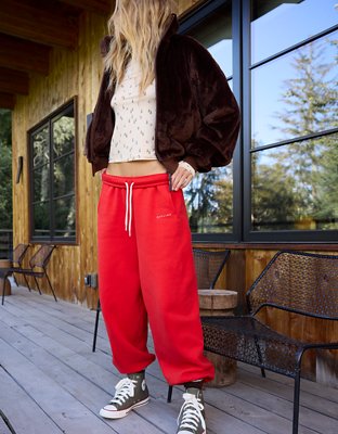 OFFLINE By Aerie Cloud Fleece Baggy Jogger