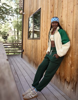 OFFLINE By Aerie Cloud Fleece Baggy Jogger OFFLINE