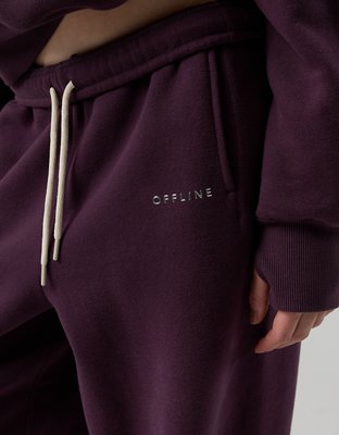 OFFLINE By Aerie Cloud Fleece Baggy Jogger