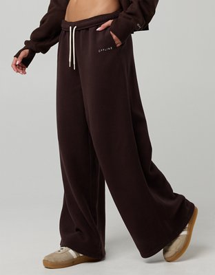 OFFLINE By Aerie Cloud Fleece Baggy Trouser | OFFLINE