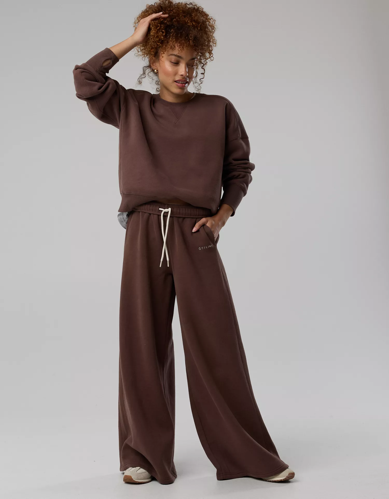 OFFLINE By Aerie Cloud Fleece Baggy Trouser - thumbnail 10