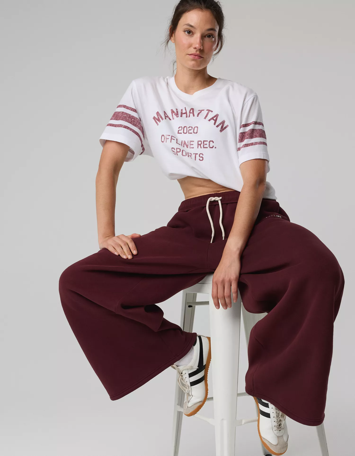 OFFLINE By Aerie Cloud Fleece Baggy Trouser - thumbnail 6