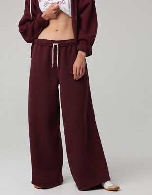 OFFLINE By Aerie Cloud Fleece Baggy Trouser