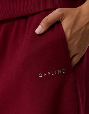 OFFLINE By Aerie Cloud Fleece Baggy Trouser