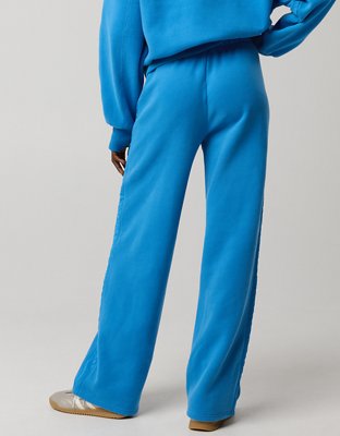 OFFLINE By Aerie Cloud Fleece Nylon Track Trouser