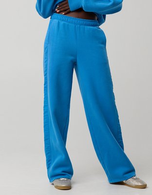 OFFLINE By Aerie Cloud Fleece Nylon Track Trouser