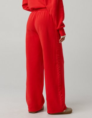 OFFLINE By Aerie Cloud Fleece Nylon Track Trouser