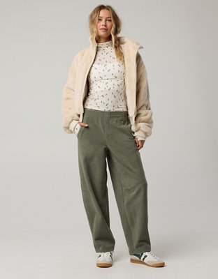 OFFLINE By Aerie Polar Fleece Barrel Pant