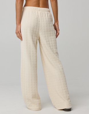 OFFLINE By Aerie Cable Lounge Trouser