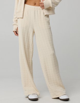 OFFLINE By Aerie Cable Lounge Trouser