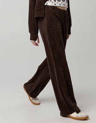 OFFLINE By Aerie Cable Lounge Trouser