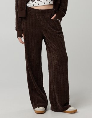 OFFLINE By Aerie Lounge Trouser en Punto Trenzado