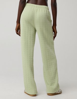 OFFLINE By Aerie Cable Lounge Trouser