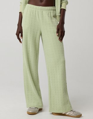 OFFLINE By Aerie Cable Lounge Trouser