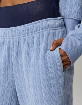 OFFLINE By Aerie Cable Lounge Trouser