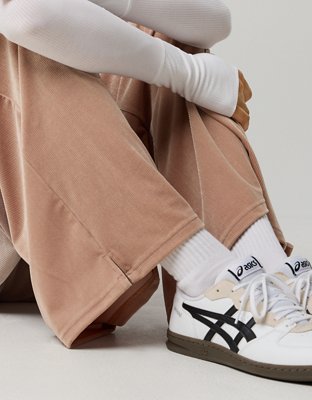 OFFLINE By Aerie Velour Rib Super Wide Leg Pant