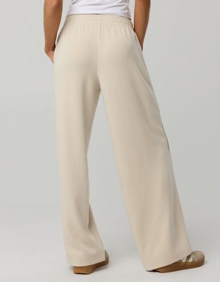 OFFLINE By Aerie Chill Up Satin Track Trouser
