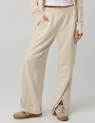 OFFLINE By Aerie Chill Up Satin Track Trouser