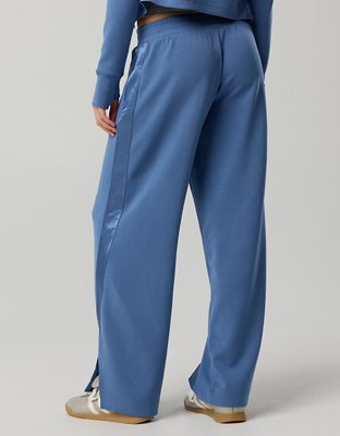 OFFLINE By Aerie ChillUp Satin Track Trouser
