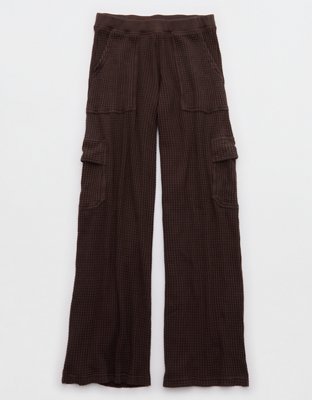 OFFLINE By Aerie Wow! Waffle Cargo Trouser