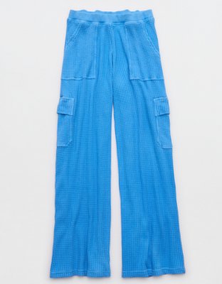 OFFLINE By Aerie Wow! Waffle Cargo Trouser