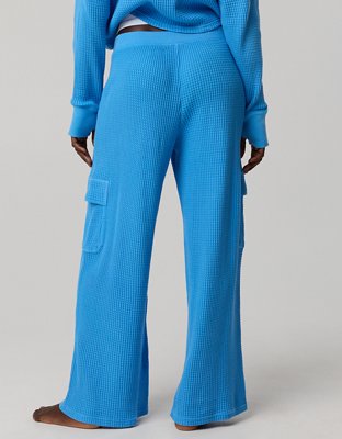 OFFLINE By Aerie Wow! Waffle Cargo Trouser