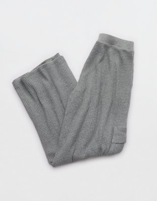 OFFLINE By Aerie Wow! Waffle Cargo Trouser