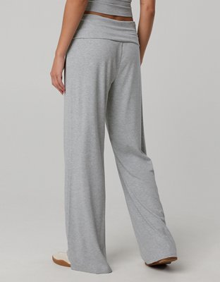 OFFLINE By Aerie Thumbs Up Heavyweight Foldover Trouser