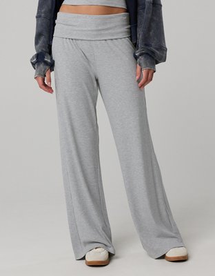 OFFLINE By Aerie Thumbs Up Heavyweight Foldover Trouser