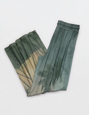 OFFLINE By Aerie Mesh Super Wide Leg Pant