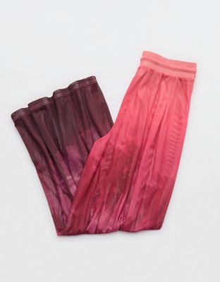 OFFLINE By Aerie Mesh Super Wide Leg Pant