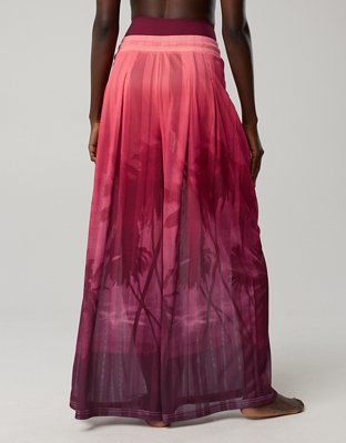 OFFLINE By Aerie Mesh Super Wide Leg Pant
