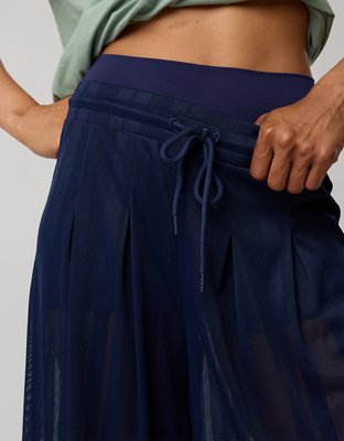 OFFLINE By Aerie Mesh Super Wide Leg Pant