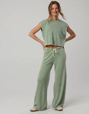 OFFLINE By Aerie Keep It 100 Terry Trouser