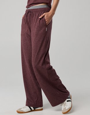 OFFLINE By Aerie Weekend Away Layered Waistband Trouser | OFFLINE