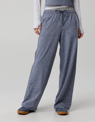 Pantalon à ceinture superposée Weekend Away OFFLINE d'Aerie