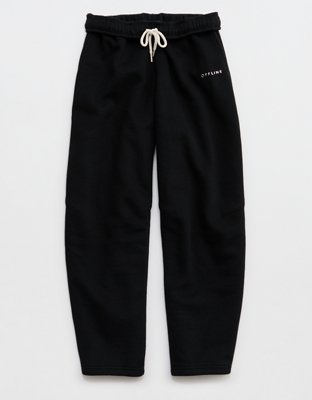 OFFLINE By Aerie Cloud Fleece Barrel Leg Pant