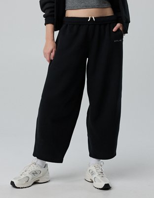OFFLINE By Aerie Cloud Fleece Barrel Leg Pant