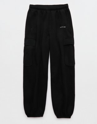 OFFLINE By Aerie Cloud Fleece Baggy Cargo Jogger